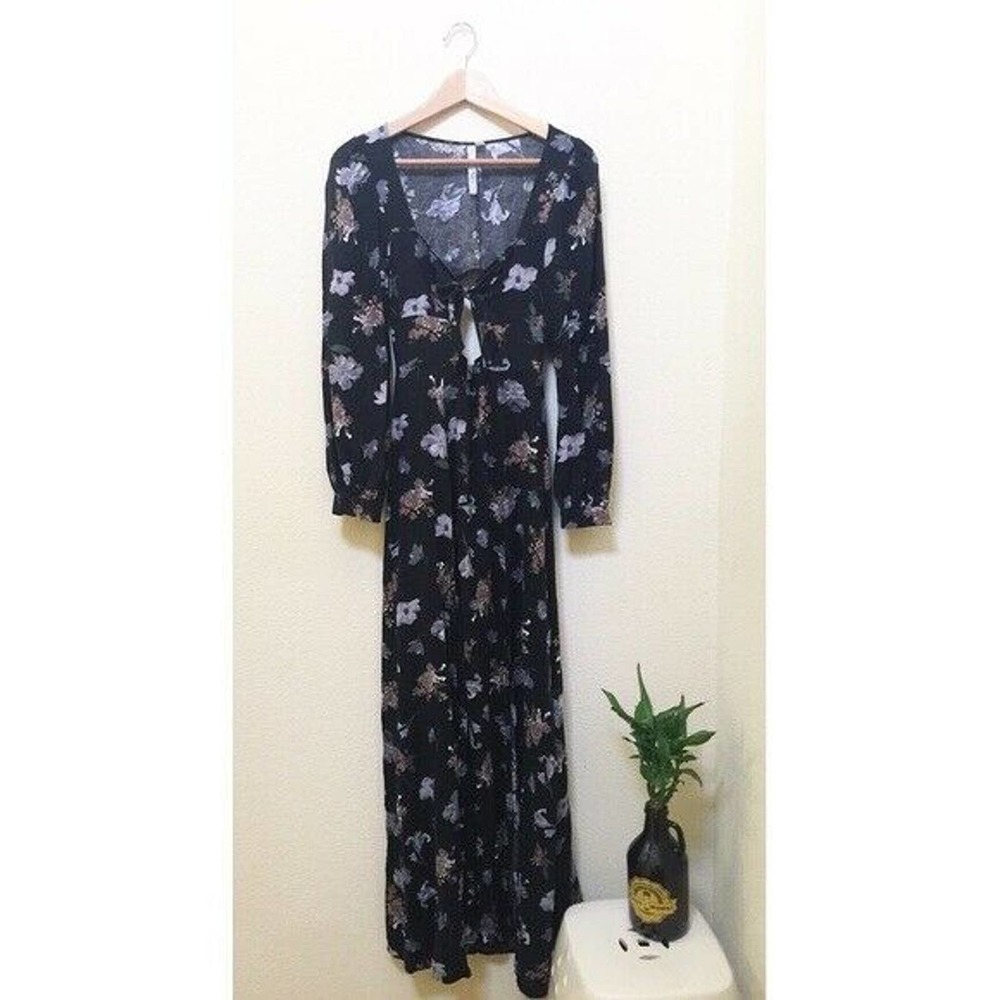 Reformed by Reformation Floral Print Maxi Dress